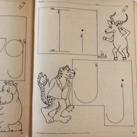 “Cutting and Handwriting” workbooks/black line bk - Picture 14 of 14